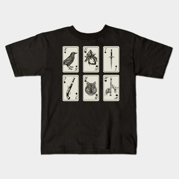 Six of Crows Kids T-Shirt by woodsman